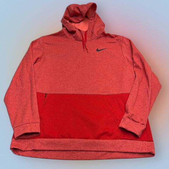 NIKE Men’s XL Red Performance Hoodie Sweatshirt - Picture 1 of 5